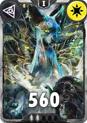 Carte saison 1 arkhante commune Criscat alternative rang 5 grade C animation de niveau 1 element Lumière cross the ages