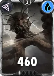 Carte saison 1 arkhante commune Kraken standard rang 1 animation de niveau 1 element eau cross the ages