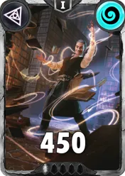 Carte saison 1 arkhante commune Locke standard rang 1 animation de niveau 1 element air cross the ages