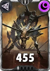 Carte saison 1 arkhante commune Skeleton standard rang 1 animation de niveau 1 element tenebre cross the ages