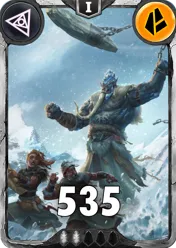 Carte saison 1 arkhante commune Troll alternative rang 5 grade C animation de niveau 1 element Terre cross the ages