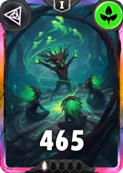 Carte saison 1 arkhante exclusive Kobold standard rang 1 animation de niveau 1 element vie cross the ages