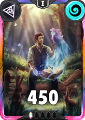 Carte saison 1 arkhante exclusive Locke standard rang 1 animation de niveau 1 element air cross the ages