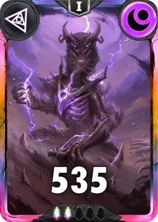Carte saison 1 arkhante exclusive Skeleton alternative rang 5 grade C animation de niveau 1 element Tenebre