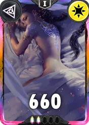 Carte saison 1 arkhante exclusive Solis alternative rang 5 grade C animation de niveau 1 element Lumiere