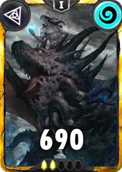 Carte saison 1 arkhante mythique Brinhold&Amrok alternative combo rang 5 grade C animation de niveau 1 element air