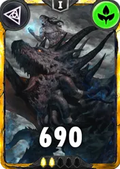 Carte saison 1 arkhante mythique Brinhold&Amrok alternative combo rang 5 grade C animation de niveau 1 element Vie