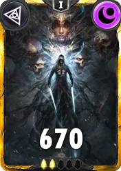 Carte saison 1 arkhante mythique Shado alternative rang 5 grade C animation de niveau 1 element Ténèbres cross the ages