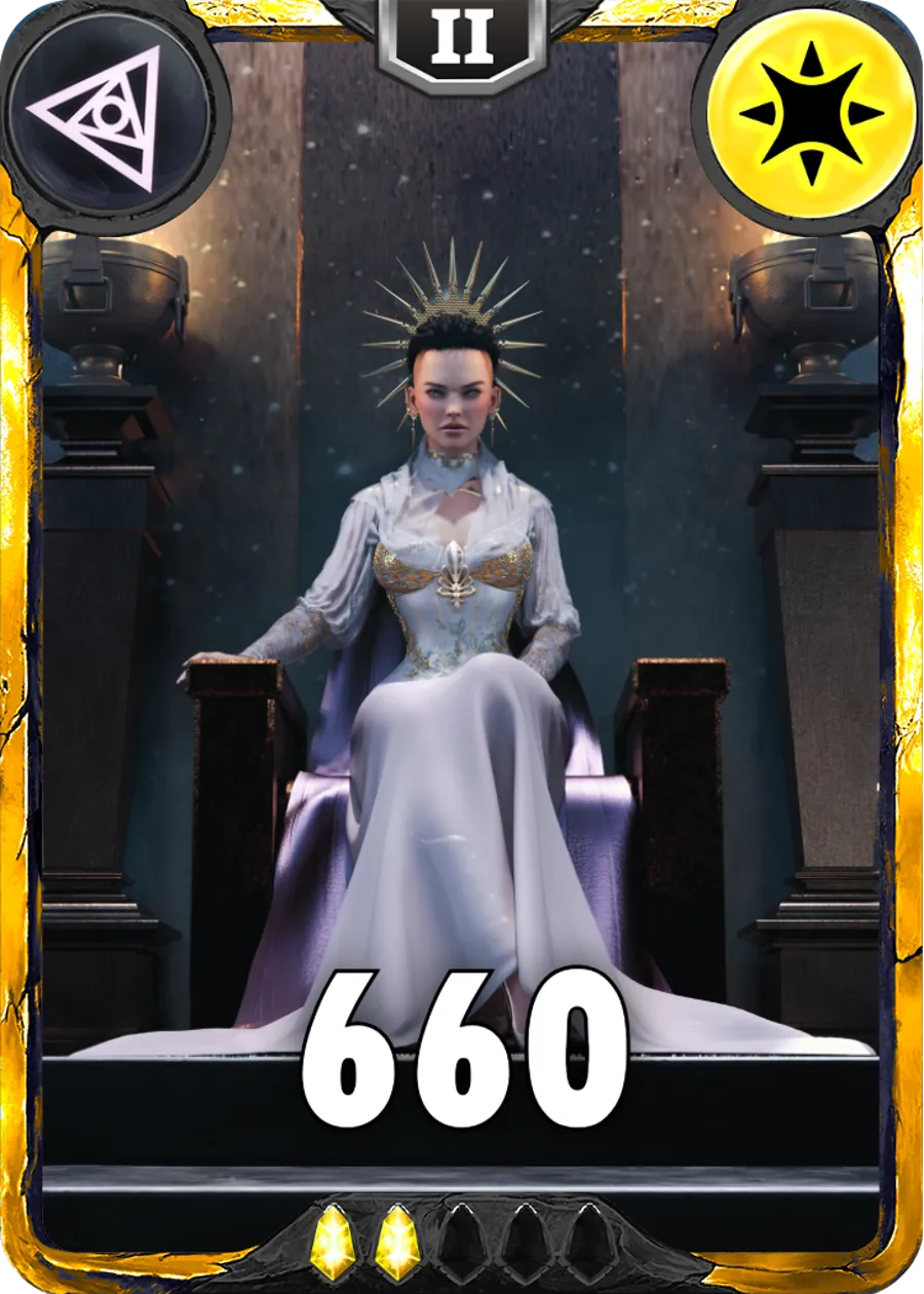 Carte saison 1 arkhante mythique Solis alternative rang 5 grade C animation de niveau 2 element Lumière cross the ages
