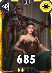 Carte saison 1 arkhante mythique Solis&Hannibal alternative combo rang 5 grade C animation de niveau 1 element Lumière