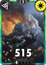 Carte saison 1 arkhante peu commune Life Fireflies standard rang 1 animation de niveau 1 element Lumiere cross the ages