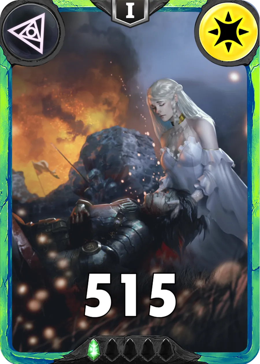 Carte saison 1 arkhante peu commune Life Fireflies standard rang 1 animation de niveau 1 element Lumiere cross the ages