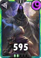 Carte saison 1 arkhante peu commune Solis alternative rang 5 grade C animation de niveau 1 element Ténèbres