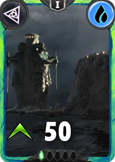Carte saison 1 arkhante peu commune terrain Alvilid standard rang 1 animation de niveau 1 element eau cross the ages