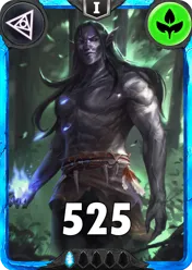 Carte saison 1 arkhante rare Amrok standard rang 1 animation de niveau 1 element vie cross the ages
