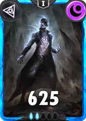 Carte saison 1 arkhante rare Faustus alternative rang 5 grade C animation de niveau 1 element Ténèbres cross the ages