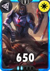 Carte saison 1 arkhante rare Hanzo&ValRed alternative combo rang 5 grade C animation de niveau 1 element Lumière