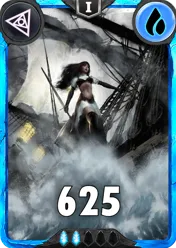 Carte saison 1 arkhante rare Keya alternative rang 5 grade C animation de niveau 1 element Eau cross the ages