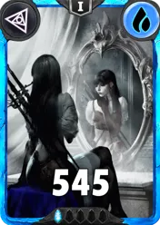 Carte saison 1 arkhante rare Keya standard rang 1 animation de niveau 1 element eau cross the ages