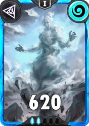 Carte saison 1 arkhante rare Nephesh alternative rang 5 grade C animation de niveau 1 element Air cross the ages