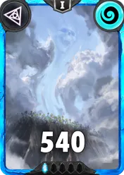 Carte saison 1 arkhante rare Nephesh standard rang 1 animation de niveau 1 element air cross the ages