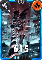 Carte saison 1 arkhante rare Ruby alternative rang 5 grade C animation de niveau 1 element Feu cross the ages