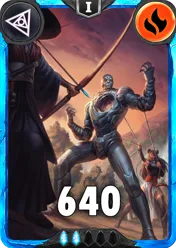 Carte saison 1 arkhante rare Ruby&Ronan alternative combo rang 5 grade C animation de niveau 1 element feu