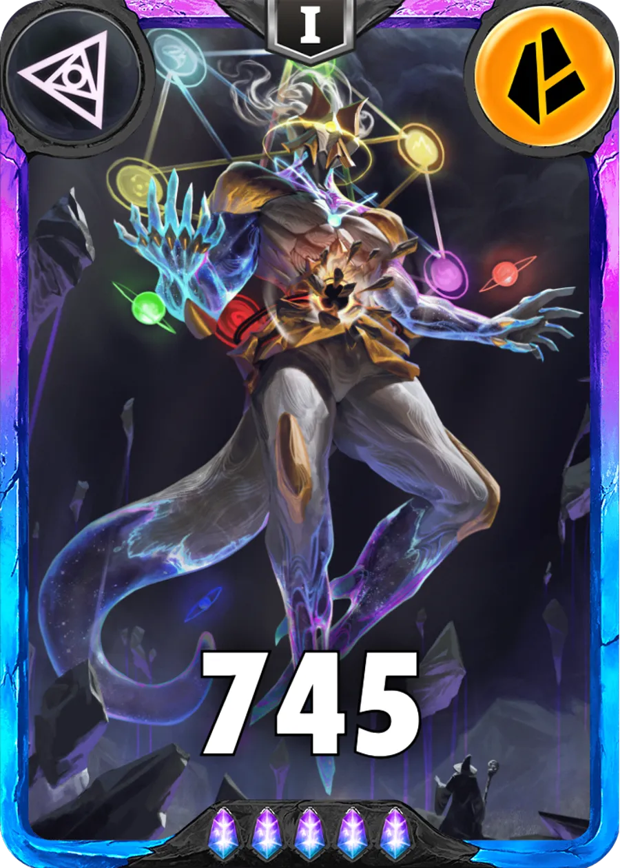 Carte saison 1 arkhante spéciale rare Arkhel alternative combo rang 5 grade S animation de niveau 1 element Terre