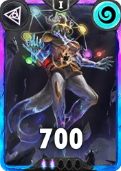 Carte saison 1 arkhante spéciale rare Arkhel alternative combo rang 5 grade C animation de niveau 1 element air cross the ages