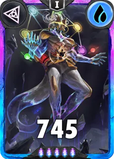 Carte saison 1 arkhante spéciale rare Arkhel alternative combo rang 5 grade S animation de niveau 1 element Eau