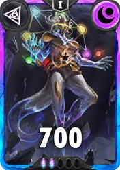 Carte saison 1 arkhante spéciale rare Arkhel alternative combo rang 5 grade C animation de niveau 1 element tenebre cross the ages