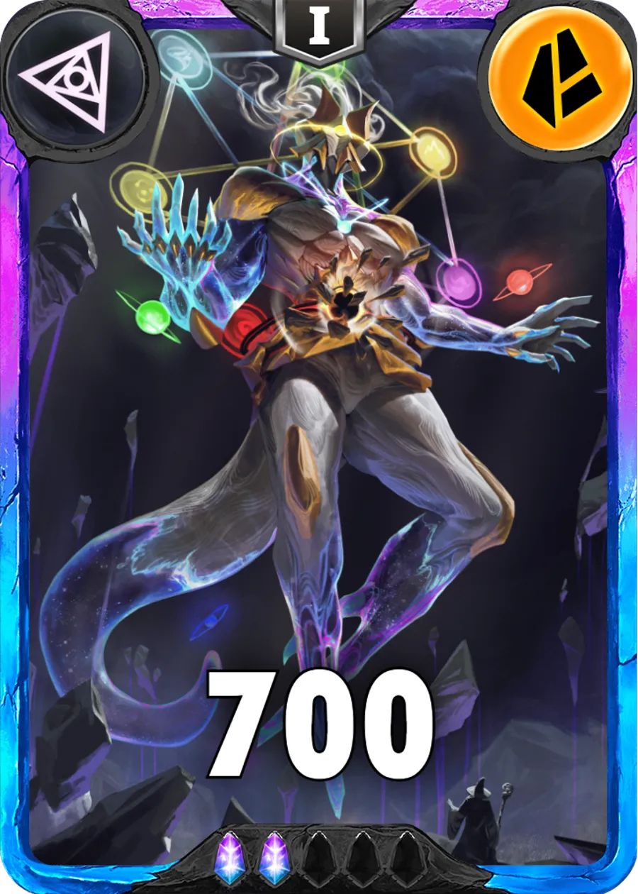 Carte saison 1 arkhante spéciale rare Arkhel alternative combo rang 5 grade C animation de niveau 1 element terre cross the ages