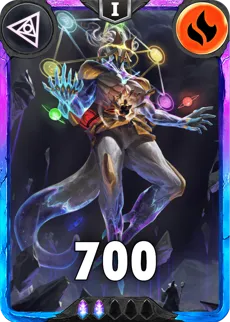 Carte saison 1 arkhante spéciale rare Arkhel alternative combo rang 5 grade C animation de niveau 1 element feu cross the ages
