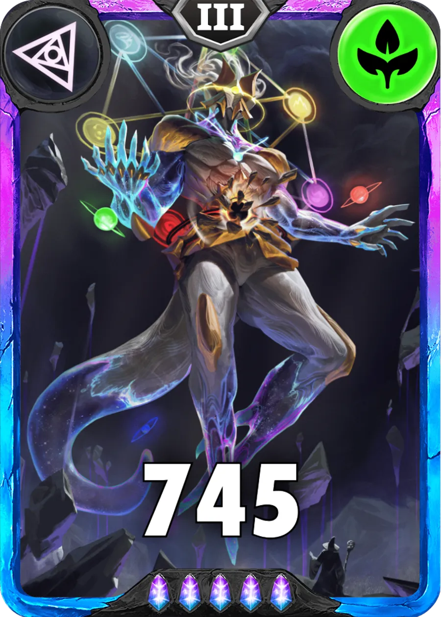 Carte saison 1 arkhante spéciale rare Arkhel alternative combo rang 5 grade S animation de niveau 3 element Vie