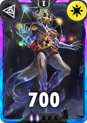 Carte saison 1 arkhante spéciale rare Arkhel alternative combo rang 5 grade C animation de niveau 1 element lumiere cross the ages