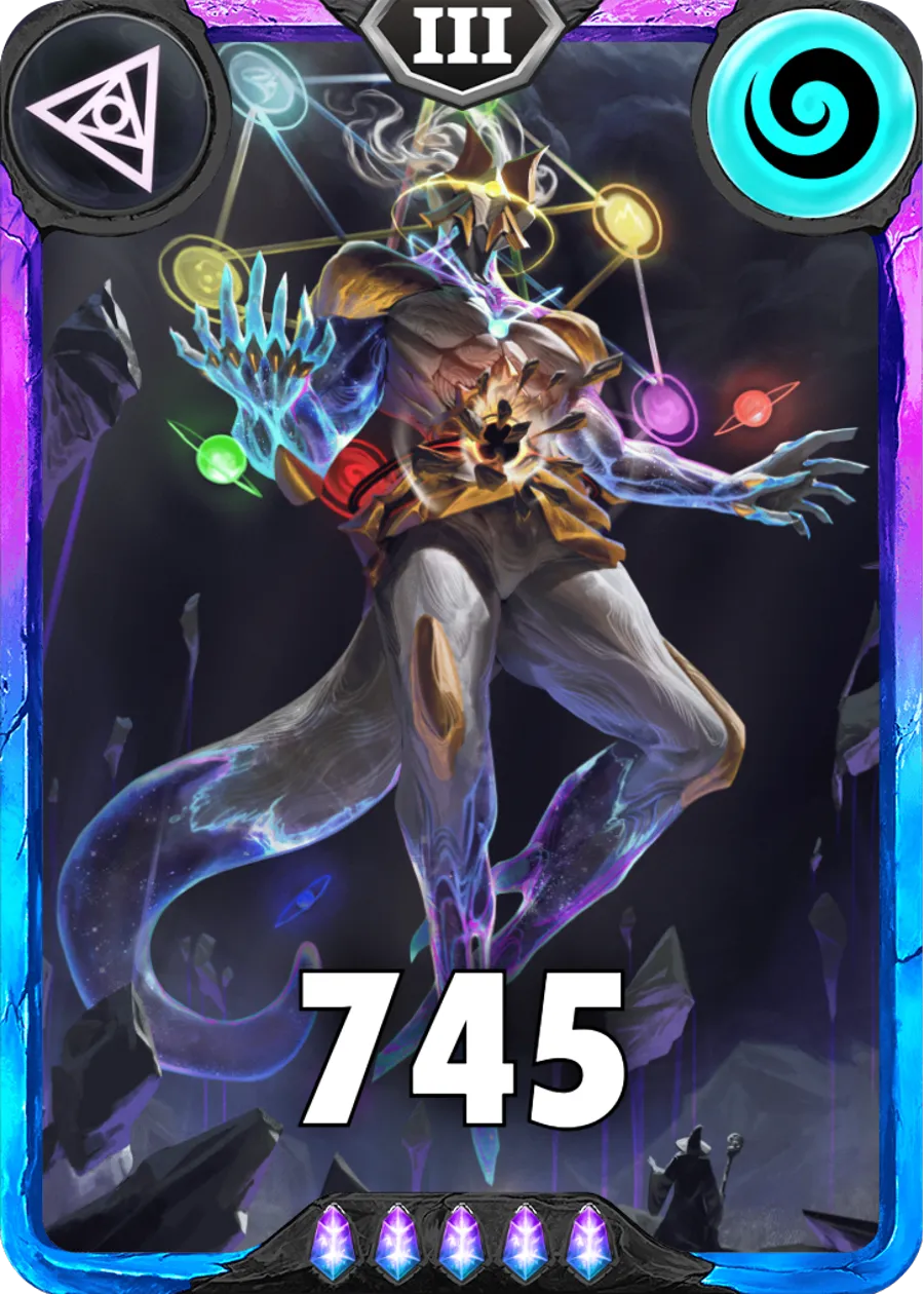 Carte saison 1 arkhante spéciale rare Arkhel alternative combo rang 5 grade S animation de niveau 3 element Air