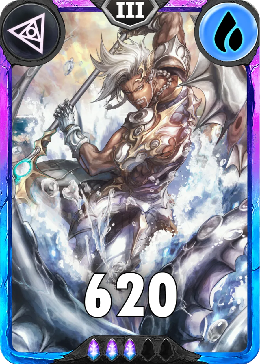 Carte saison 1 arkhante spéciale rare Bly alternative rang 5 grade B animation de niveau 3 element eau cross the ages