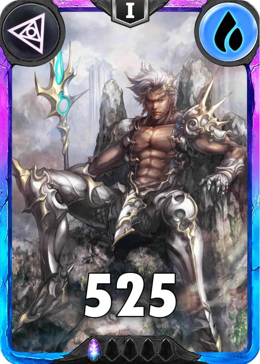 Carte saison 1 arkhante spéciale rare Bly standard rang 1 animation de niveau 1 element eau cross the ages