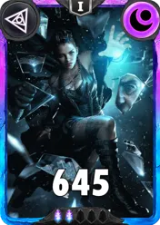 Carte saison 1 Arkhante Spéciale Rare Clara Lille Alternative rang 5 Grade C animation de niveau 1 element Ténèbre cross the ages