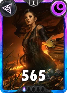 Carte saison 1 Arkhante Spéciale Rare Clara Lille standard rang 1 animation de niveau 1 element Ténèbre cross the ages