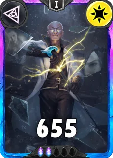 Carte saison 1 Arkhante Spéciale Rare Dermot "Lucky" Quinn Alternative rang 5 Grade C animation de niveau 1 element Lumière CTA