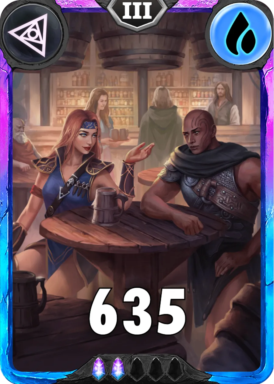 Carte saison 1 arkhante spéciale rare Hannibal&Honora alternative combo rang 5 grade C animation de niveau 3 element eau