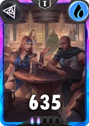 Carte saison 1 arkhante spéciale rare Hannibal&Honora alternative combo rang 5 grade C animation de niveau 1 element eau