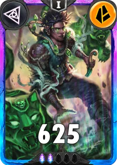 Carte saison 1 Arkhante Spéciale Rare Horatio Carlin Alternative rang 5 Grade C animation de niveau 1 element Terre cross the ages