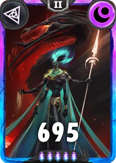 Carte saison 1 arkhante spéciale rare Kassius alternative rang 5 grade S animation de niveau 2 element tenebre cross the ages