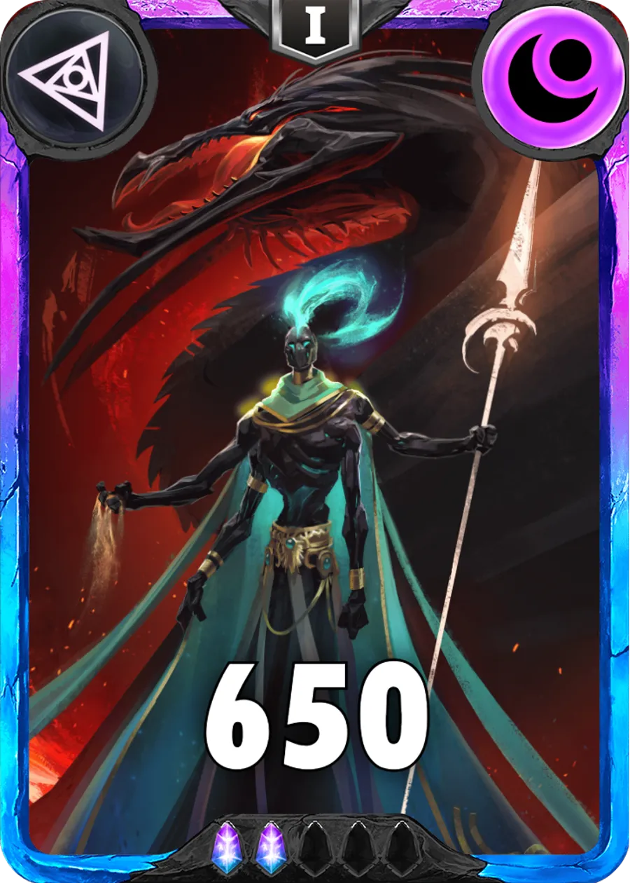 Carte saison 1 arkhante spéciale rare Kassius alternative rang 5 grade C animation de niveau 1 element tenebre cross the ages