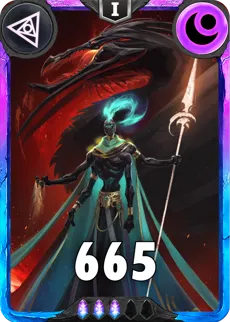 Carte saison 1 arkhante spéciale rare Kassius alternative rang 5 grade B animation de niveau 1 element Ténèbres cross the ages