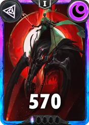 Carte saison 1 arkhante spéciale rare Kassius standard rang 1 animation de niveau 1 element tenebre cross the ages