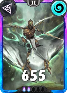 Carte saison 1 arkhante spéciale rare lo alternative rang 5 grade C animation de niveau 2 element air cross the ages