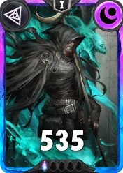 Carte saison 1 arkhante spéciale rare Lyle standard rang 1 animation de niveau 1 element tenebre cross the ages